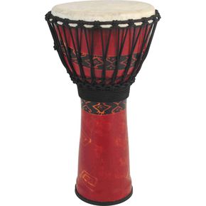 Toca SFDJ10RP Synergy Freestyle 10" Djembe Drum in Red