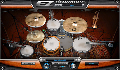 Toontrack Jazz EZX Expansion for EZ Drummer
