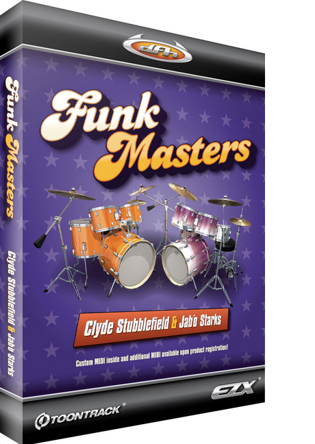 Toontrack Funk Masters EZX Expansion for EZ Drummer
