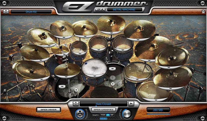 Toontrack Metal Machine EZX Expansion for EZ Drummer