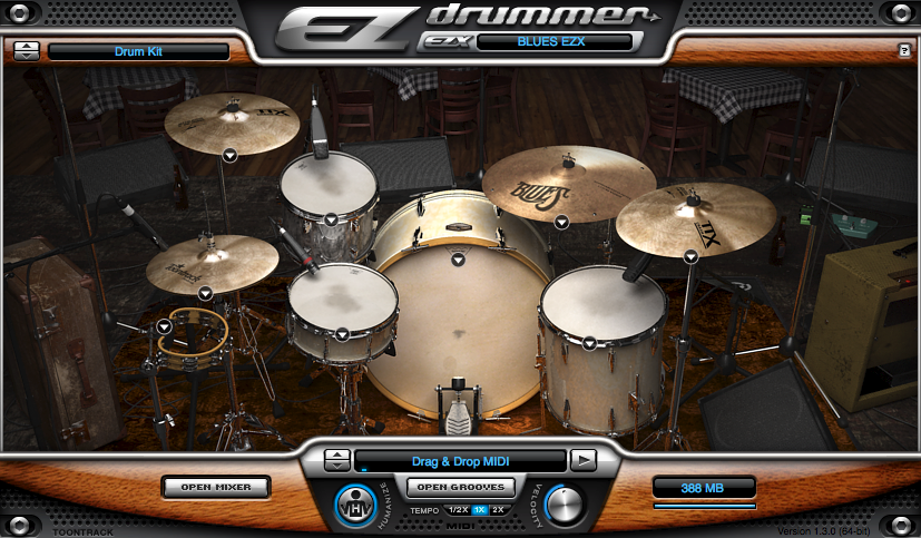 Toontrack Blues EZX Expansion for EZ Drummer