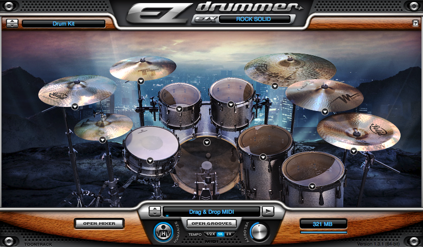 Toontrack Rock Solid EZX Expansion for EZ Drummer