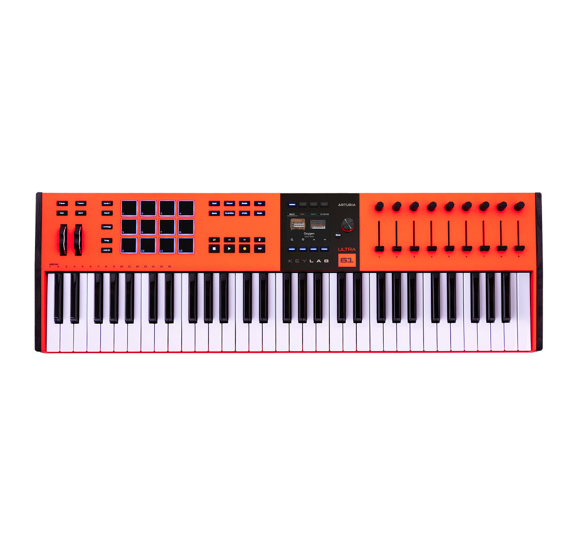 Arturia Keylab 61 MK3 Ultra Midi Controller - Limited Edition Orange