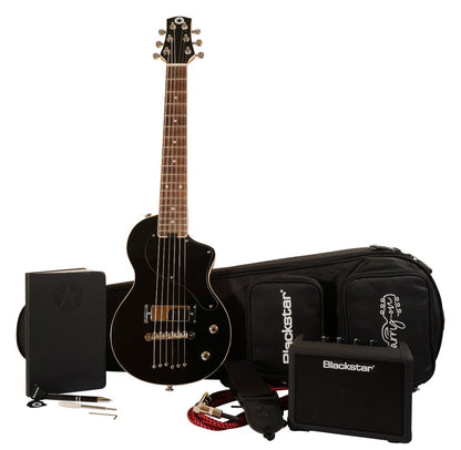 Blackstar Carry On Travel Guitar Deluxe in Black with FLY3 Amp