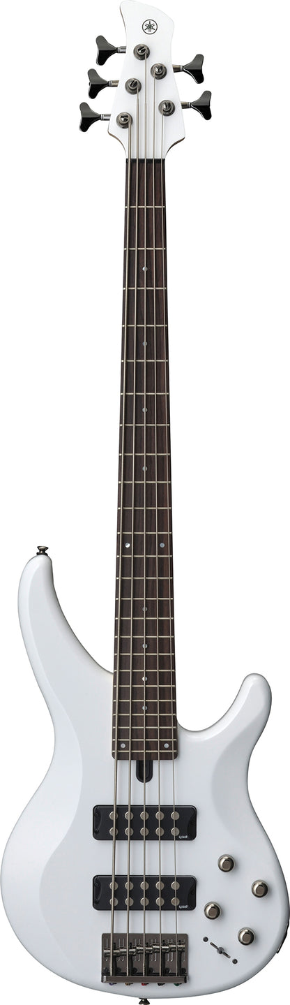 Yamaha TRBX305WH 5 String Bass in White