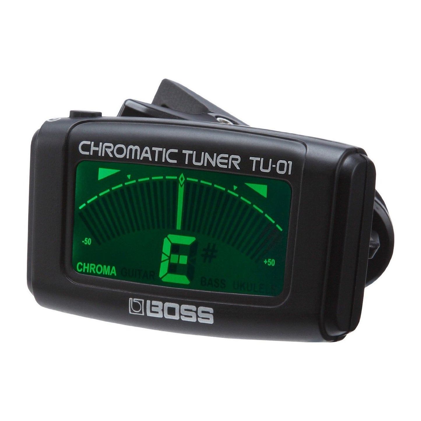 Boss TU-01 Clip-on Chromatic Tuner - Black
