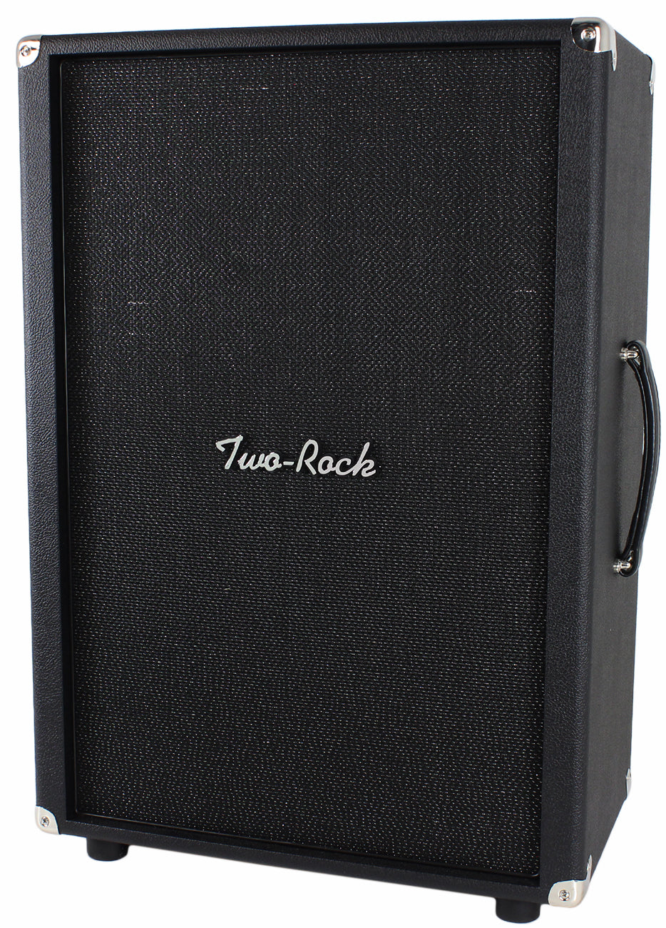 Two Rock 2x12 Cabinet Vertical Black Bronco w/ Black Sparkle Matrix Grille