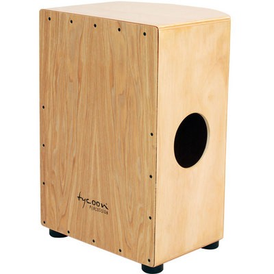Tycoon TKRB35NAA Round Back Cajon in Natural Finish