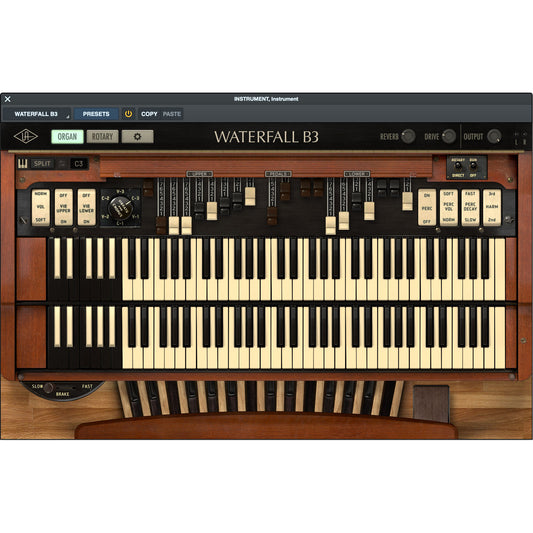 Universal Audio Waterfall B3 Organ