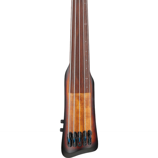 Ibanez UB805MOB UB Upright 5-String Bass in Mahogany Oil Burst w/ Gig Bag