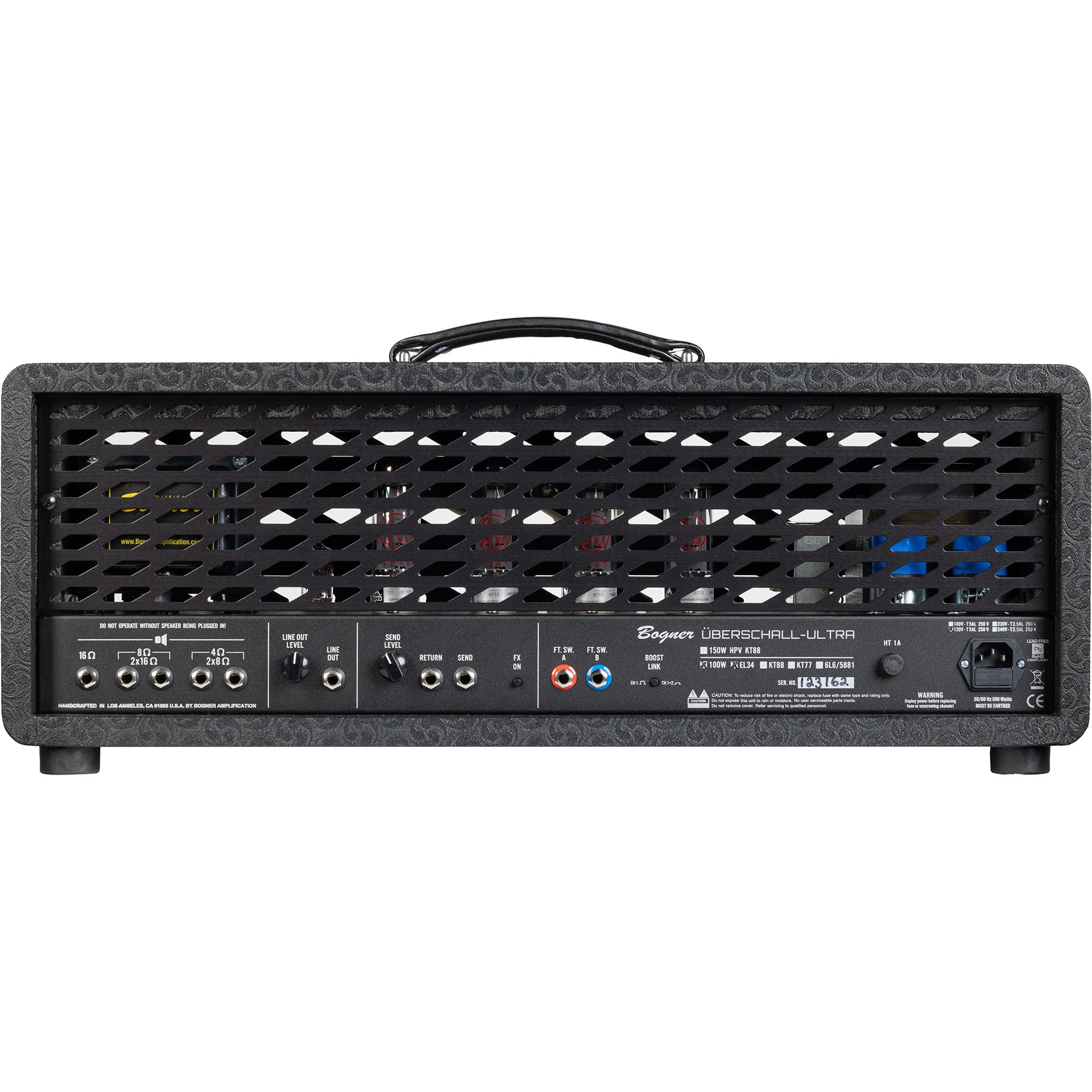 bogner überschall pedal test Bogner Uberschall Mk2 100-Watt Tube Head