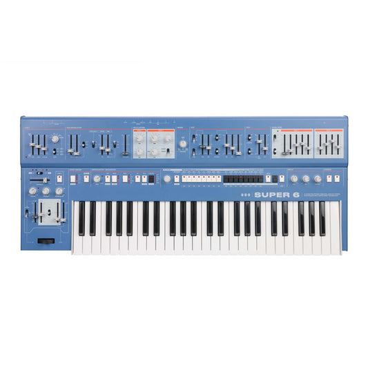 UDO Audio Super 6 Polyphonic Synthesizer - Blue
