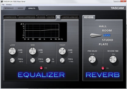 TASCAM UH-7000 2-Channel USB Audio Interface