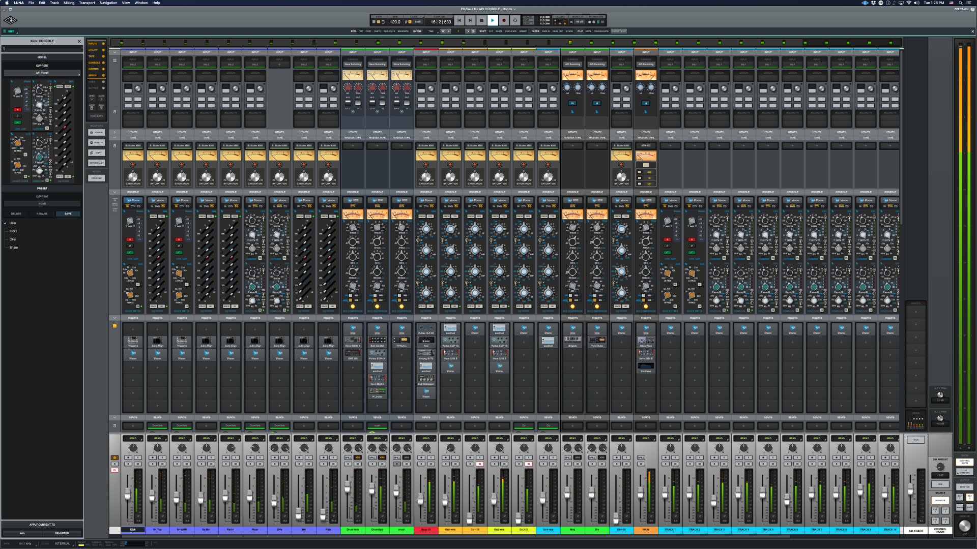 Universal Audio LUNA API Vision Console Emulation Bundle – Alto Music