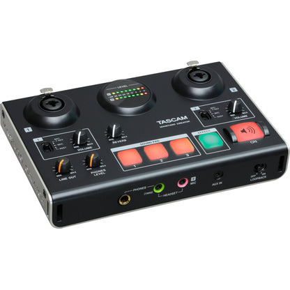 Tascam US-42 Ministudio Creator USB Podcasting Interface - Black