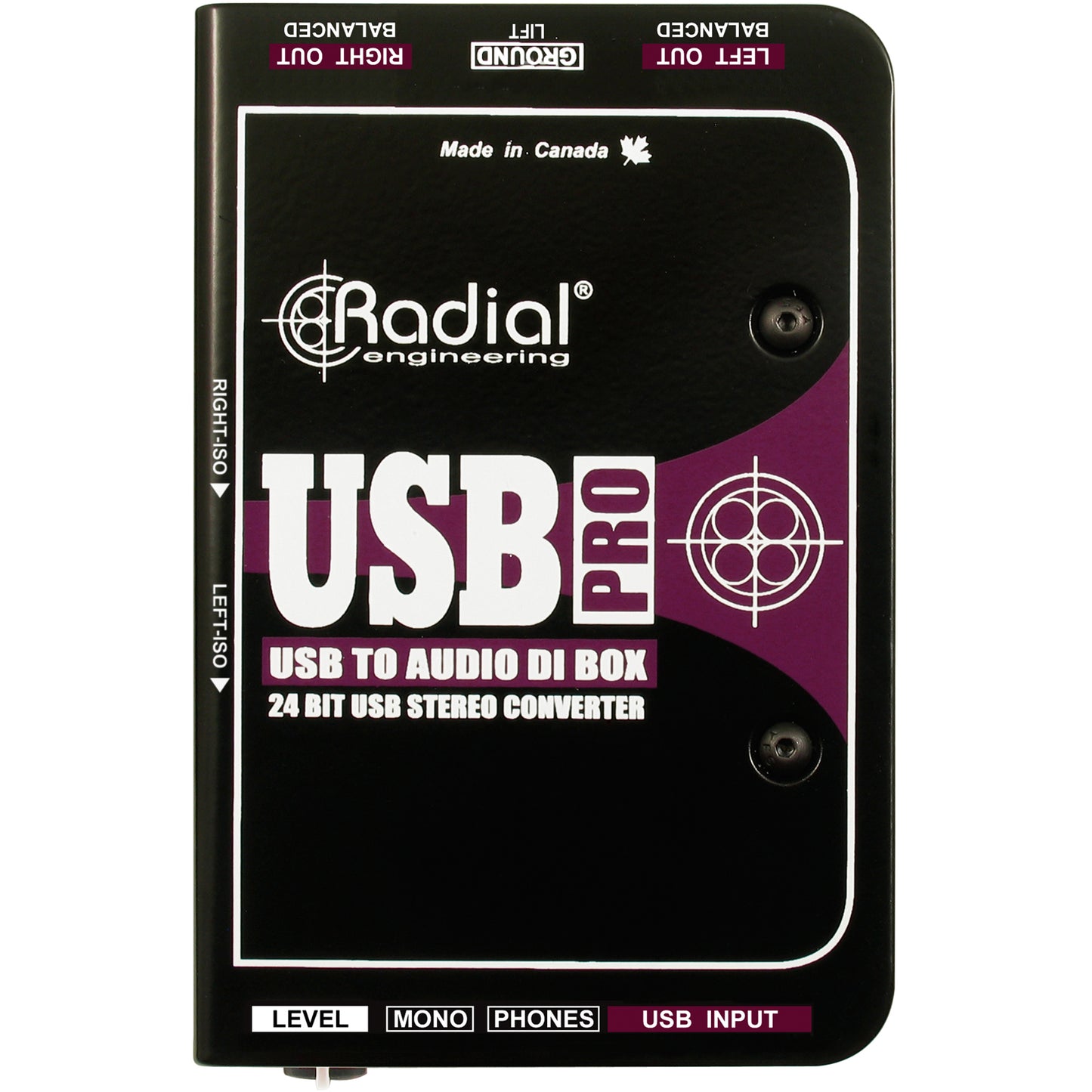 Radial USB Pro Stereo USB Laptop DI