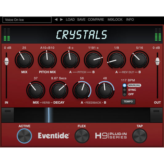 Eventide Crystals Pitch, Delay & Reverb Plug-in