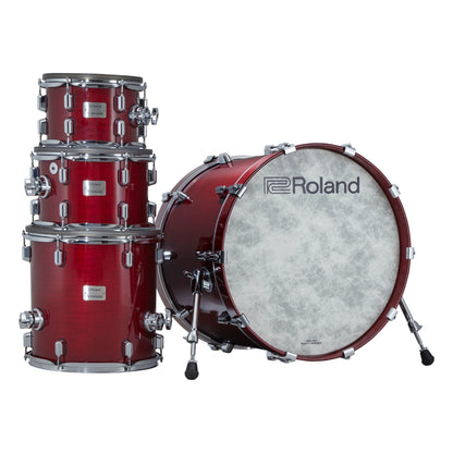Roland V-Drums Acoustic Design 706 Kit - Gloss Cherry Finish
