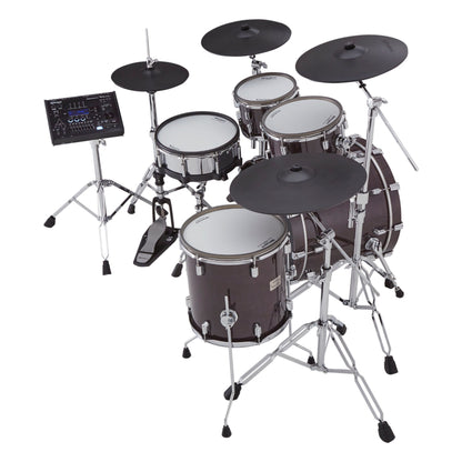 Roland V-Drums Acoustic Design 706 Kit - Gloss Ebony Finish