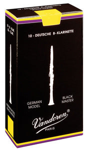 10-Pack of Vandoren Black Master Clarinet Reeds 2