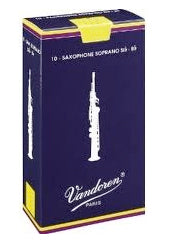 Vandoren Traditional Soprano Saxophone 10-Pack of 1 Reeds