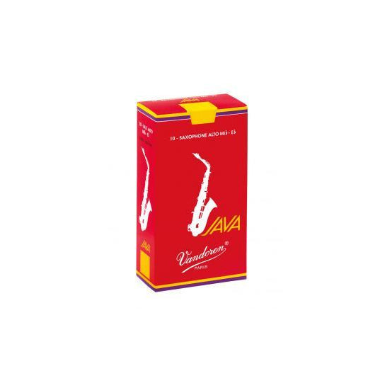 Vandoren Java Red 3.5 STRENGTH Eb Alto Sax Reeds – Alto Music