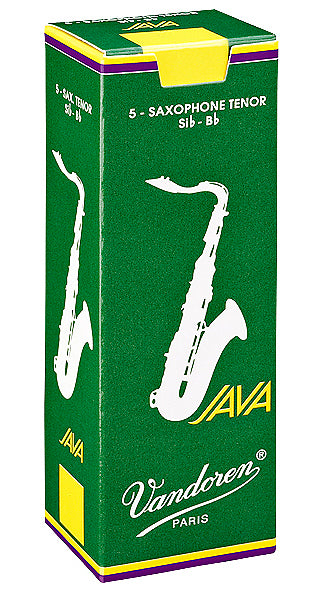5-Pack of Vandoren 2 Tenor Saxophone Java Reeds