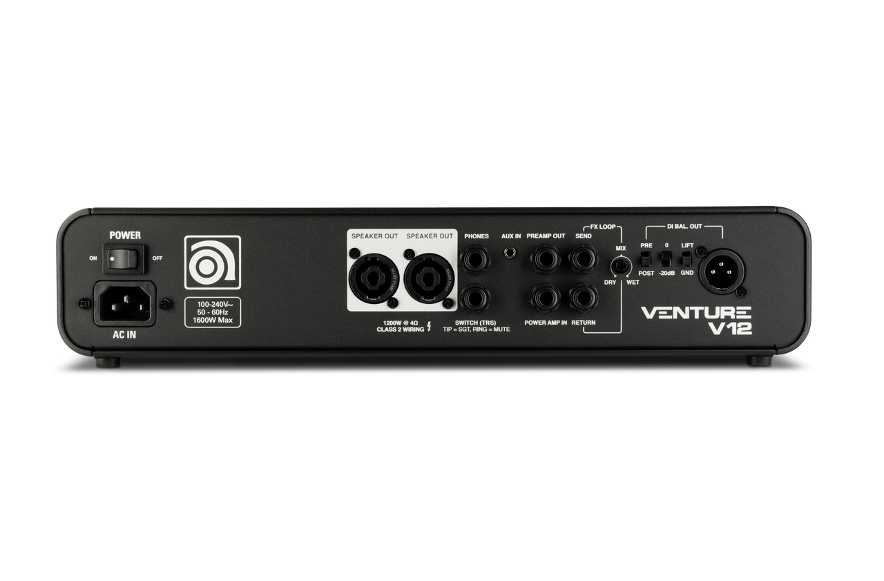 Ampeg Venture V12 1200 Watt Bass Head