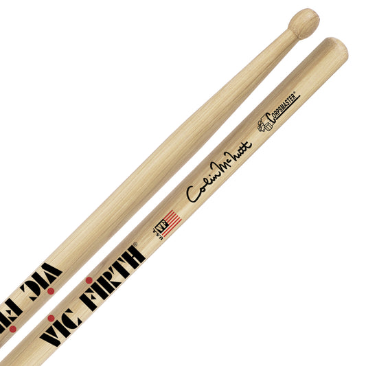 Vic Firth SCM Corpsmaster Signiture Marching Snare Sticks (set of 2)