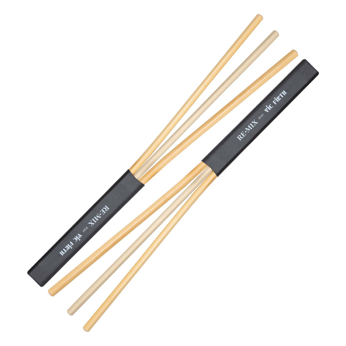 Vic Firth RM4 REMIX Brushes - Rattan Drumsticks