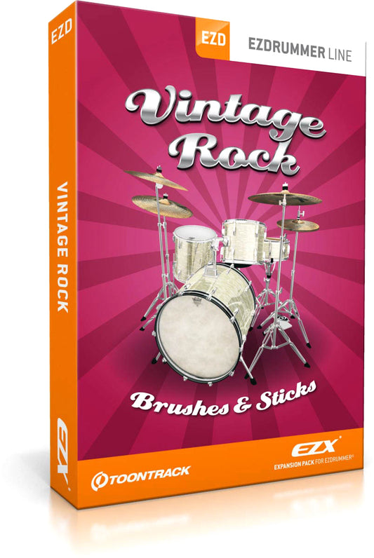 Toontrack Vintage Rock EZX Expansion for EZ Drummer