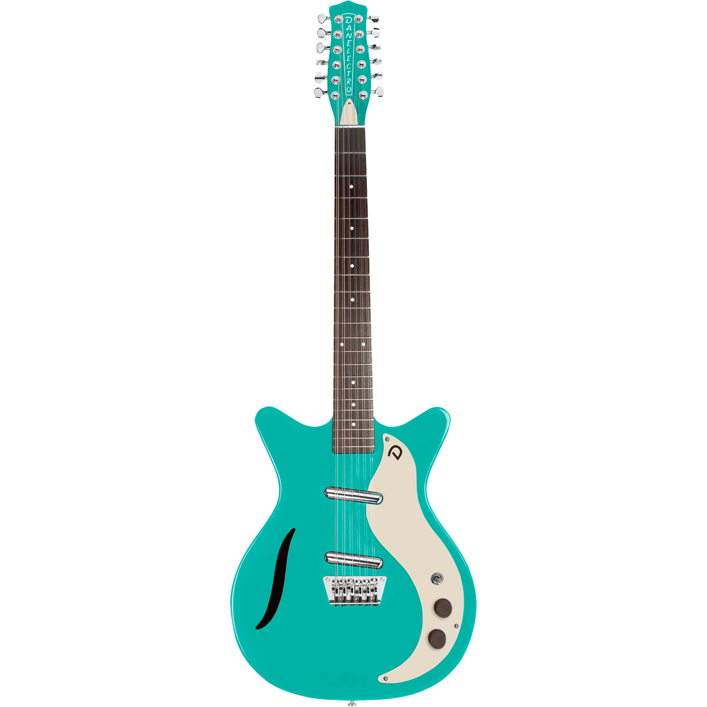Danelectro ‘59 Vintage 12-String Dark Aqua Electric Guitar