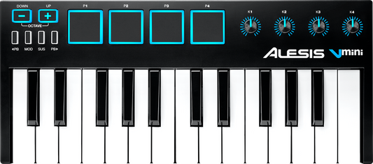 Alesis V Mini Portable 25-Key USB MIDI Keyboard Controller