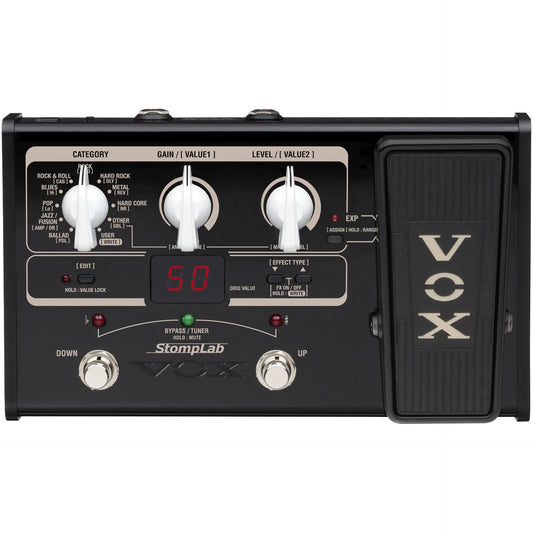 Vox StompLab IIG Modeling Guitar Effect Processor Pedal