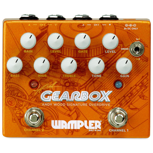 Wampler Pedals Gearbox Andy Wood Signature Pedal