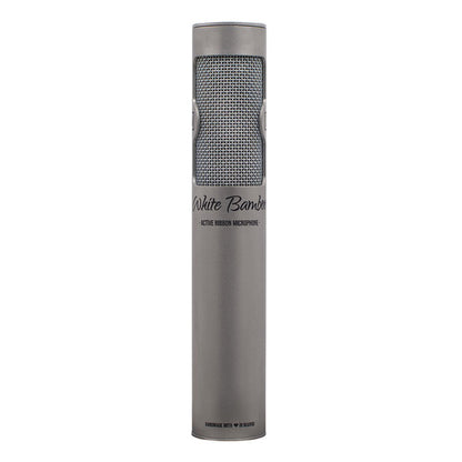 TIERRA Audio White Bamboo Active Ribbon Microphone