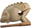 Wooden Percussion Frog Noise Maker Medium Size