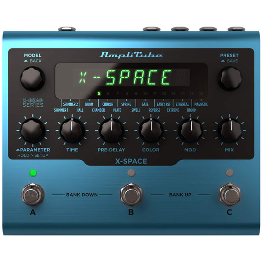 Amplitube X-Space Digital Reverb Pedal