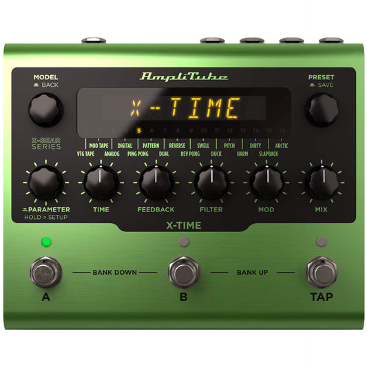 Amplitube X-Time Digital Delay Pedal