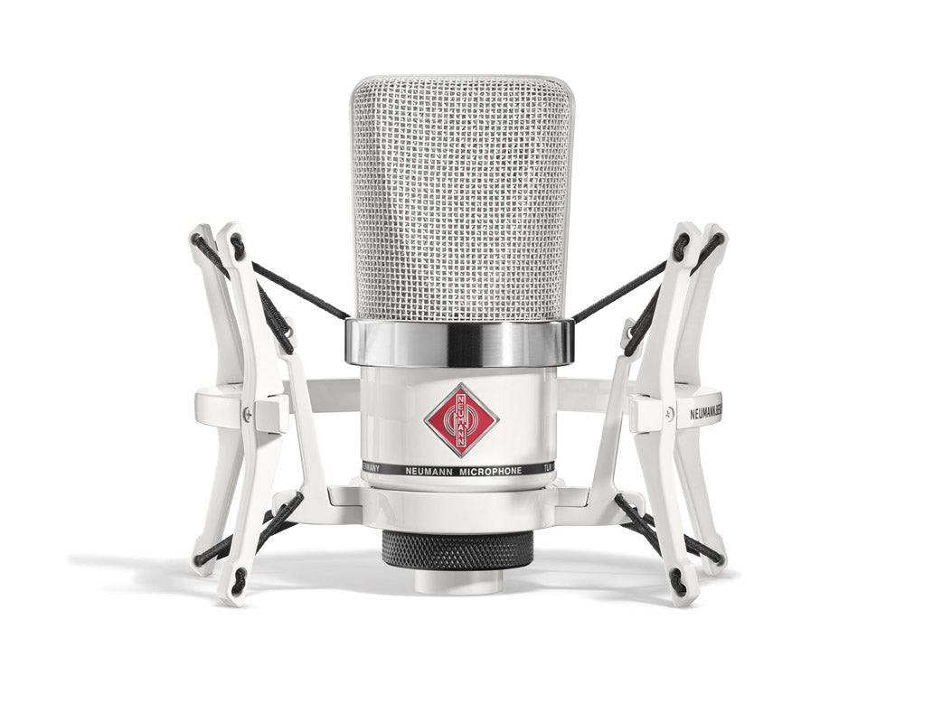 Neumann TLM 102 Studio Set Large-diaphragm Condenser Microphone w/ Shockmount, White
