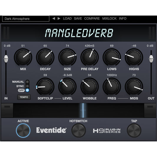 Eventide MangledVerb Reverb and Distortion Plug-in