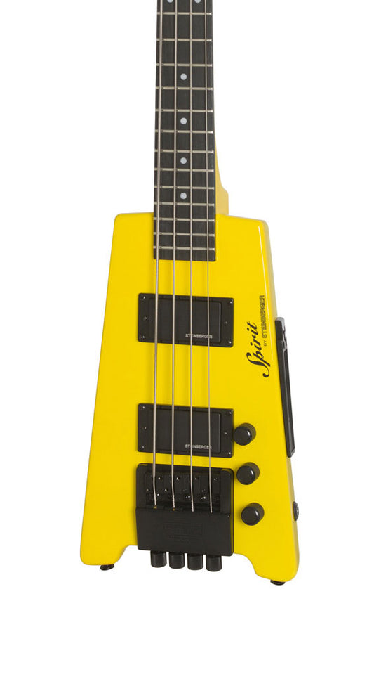 Steinberger Spirit XT-2 Standard 4 String Bass in Hot Rod Yellow