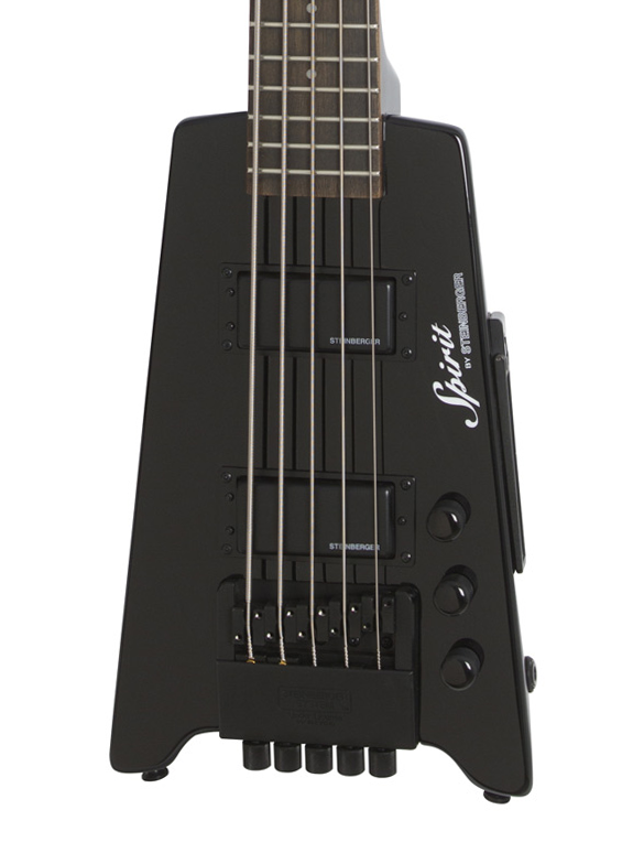 Steinberger Spirit XT-25 Standard 5-String Bass - Black (Including Steinberger Spirit XT-25 Standard 5-String Bass - Black (Including