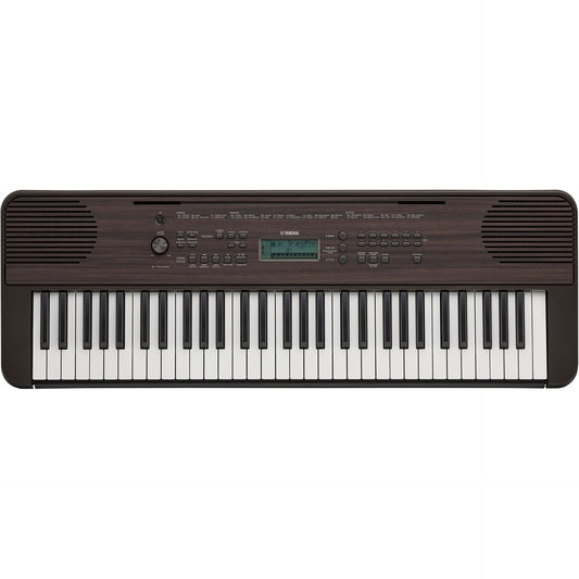 Yamaha PSR-E360 Portable Keyboard, Dark Walnut