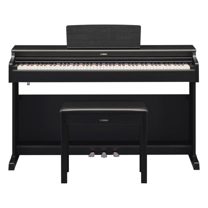 Yamaha YDP165B Black Walnut Arius Traditional Console Digital Piano with Bench