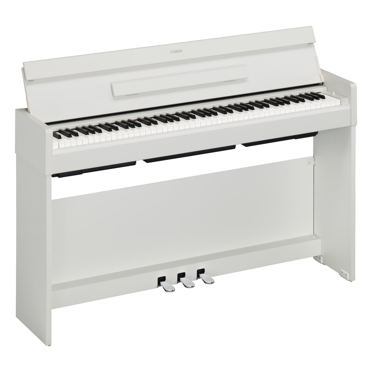 Yamaha YDPS35B 88-Note, Weighted Action Console Digital Piano - White Walnut