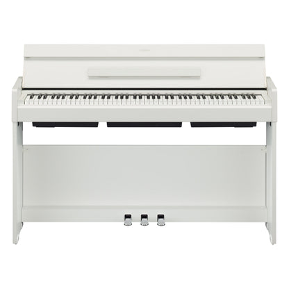 Yamaha YDPS35B 88-Note, Weighted Action Console Digital Piano - White Walnut