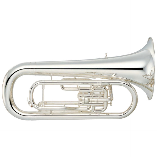 Yamaha YEP-201M Series Convertible Marching Bb Euphonium Silver Brass Tuba