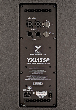 Yorkville YXL 15SP 15" Powered Subwoofer