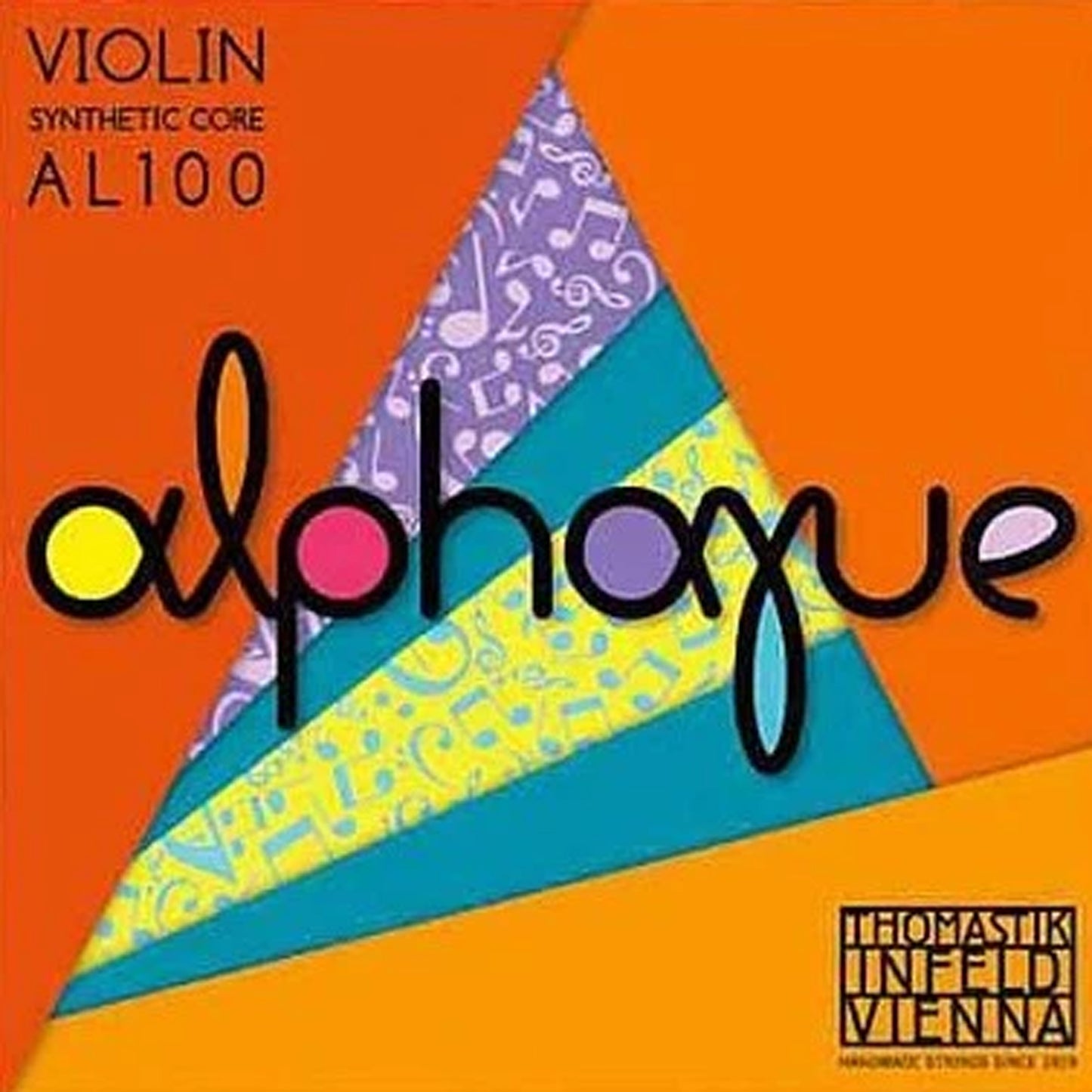 Thomastik AL100-1/2 Alphayue Violin String Set - 1/2